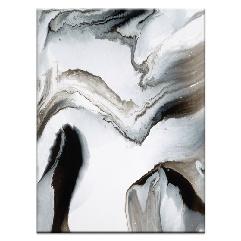 Flow 14 by Chalie MacRae - Wrapped Canvas Print, 51cm H x 41cm W x 3.8cm D