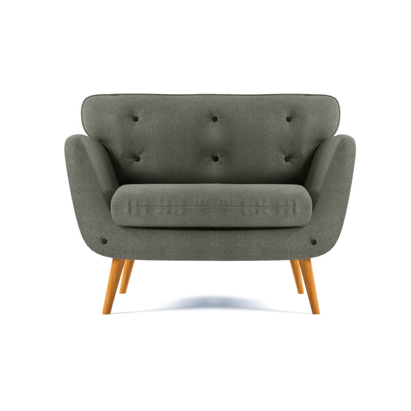 Destini Upholstered Armchair, Grey