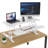 Adjustable Metal Base Standing Desk Converter with Power Outlet