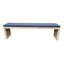 Mendosa Manufactured Wood Wood Outdoor Bench-60901256