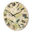 Horloge murale en bois Chrysanthemus I-63902533