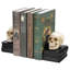 Halloween Gothic Skull Book Ends