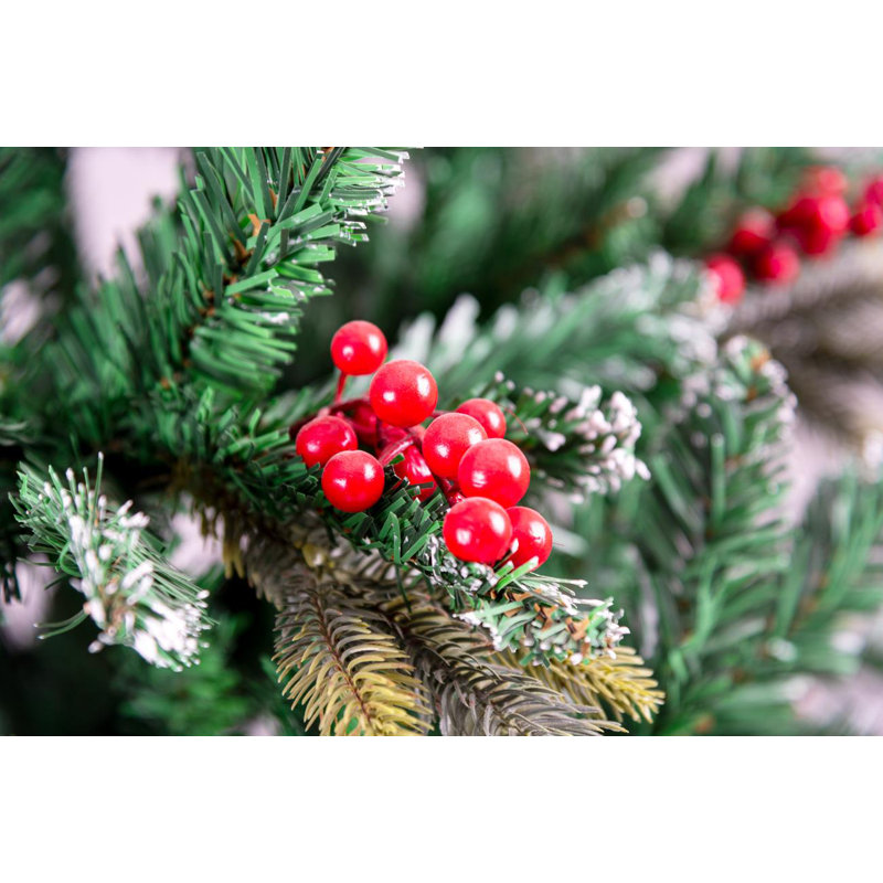 Lighted Artificial Christmas Tree, 4 ft.