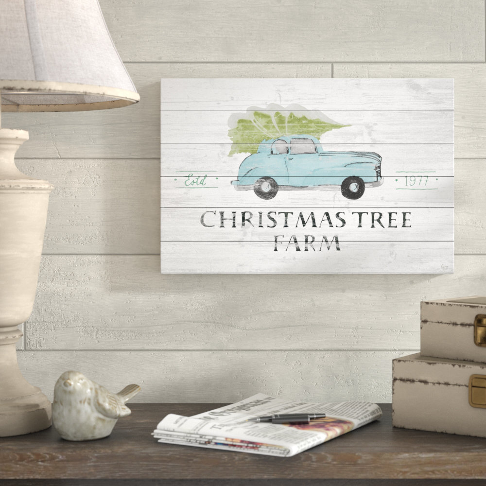 1977 Christmas by Eyre Tarney - Unframed Textual Art on Wood Gracie Oaks