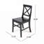 Chaise d'appoint en bois massif Gelacio-27468817