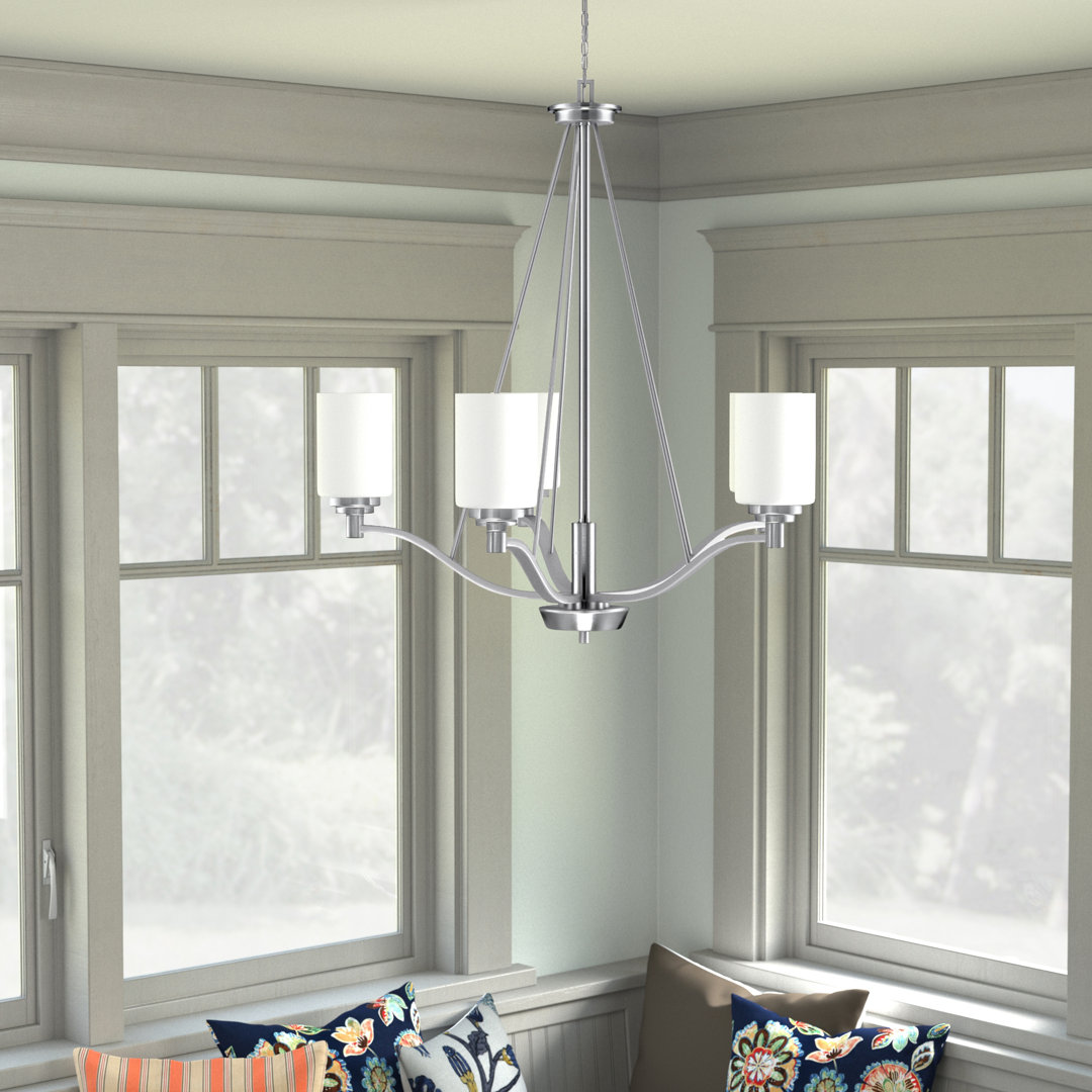 Hester 5 - Light Dimmable Classic / Traditional Chandelier Andover Mills™ 