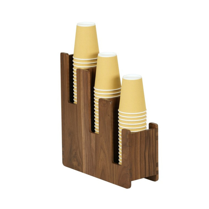 Rangement pour condiments et accessoires Cal-Mil Sydney, Noyer