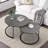 Stone Top Nesting Coffee Table