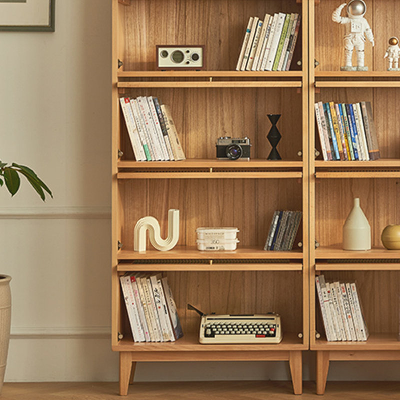 Une bibliothèque simple et unique de style nordique