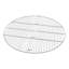 Grille de cuisson ronde en acier chromé pliable Reliford - 36 po-1211527594