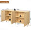 Buffet 4 portes Oak - Buffet console pour cuisine et vestibule