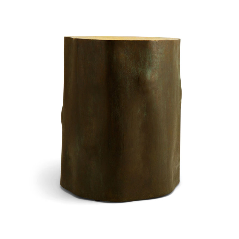 Etched Accent Stool