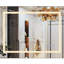 Miroir de salle de bain 48 x 36 pouces à DEL, miroir à DEL 3000-6000K dégradé à l'avant et à l'arrière pour la salle de bain, 3 couleurs à intensité variable, anti-buée amélioré IP54, miroir mural à plaques suspendues (seulement les miroirs, pas les armoires)