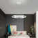6 - Light White LED Unique/Statement Pendant