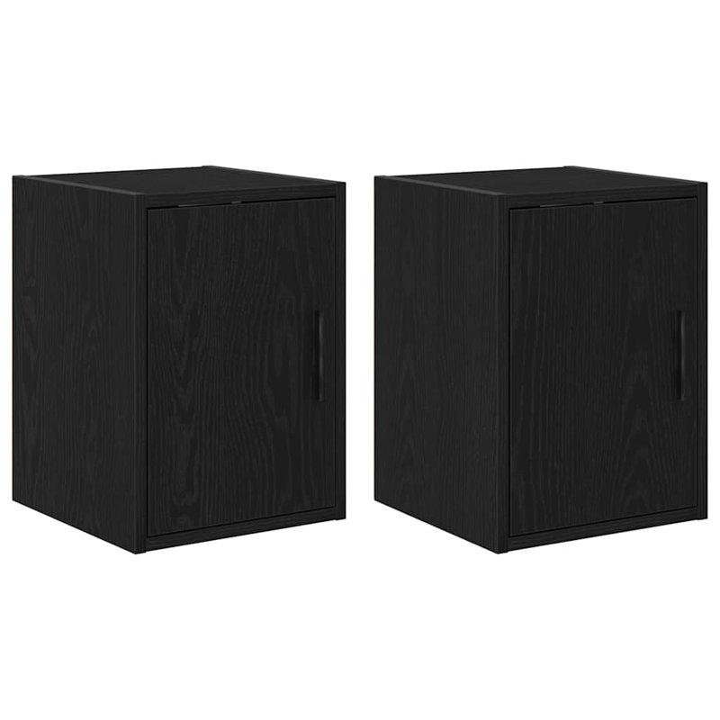 2 Piece Garage Cabinet Part Or Accessory, Black