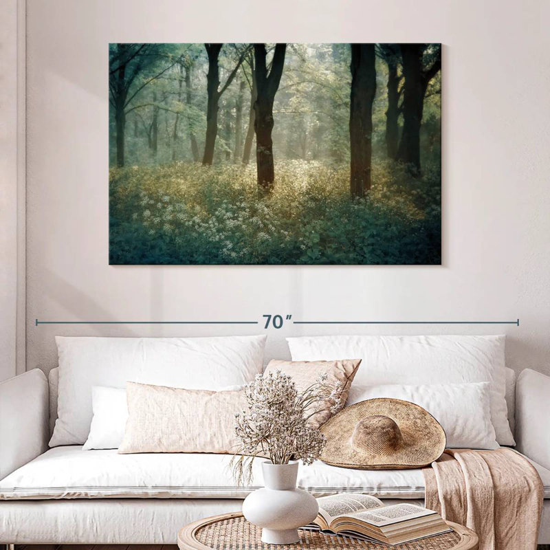 Alvord Foret De Tenom, 32" H x 48" W
