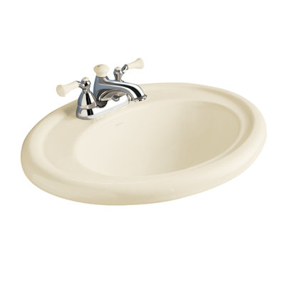 American Standard Standard Ceramic Circular Bathroom Sink