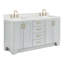 Meuble-lavabo double en bois massif gris Freitas-1611645634-1611645633-1652777412
