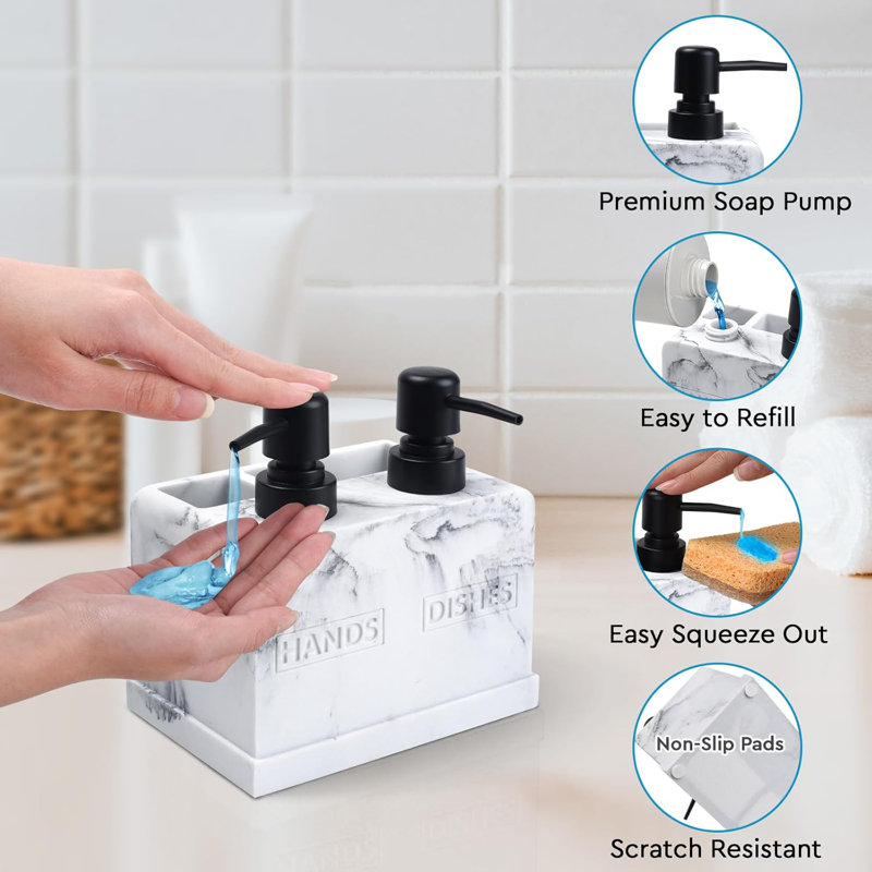 4-in-1 Soap Dispenser Set