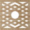 Chevron Ceiling Medallion
