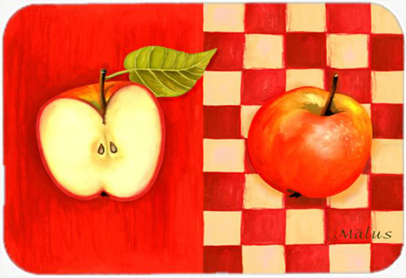 Planche à découper en verre pomme caroline