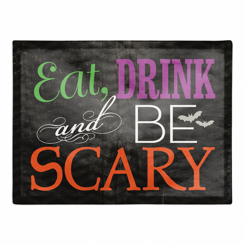 Napperon 18 "be Scary holmesfield