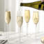 4 verres à champagne 4 pièces