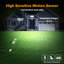 1 3 Head Weather Resistant Outdoor Security Light with Motion Sensor-114325317