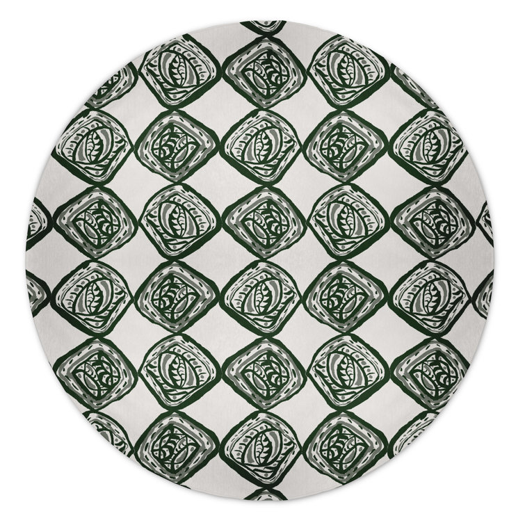 Safari Chenille Geometric Indoor Rug