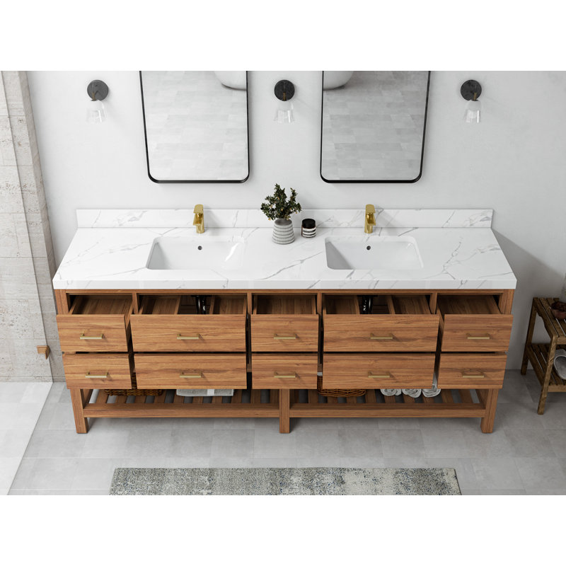 Ensemble de meuble-lavabo double 84 po Parker