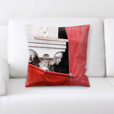 Coussin statue
