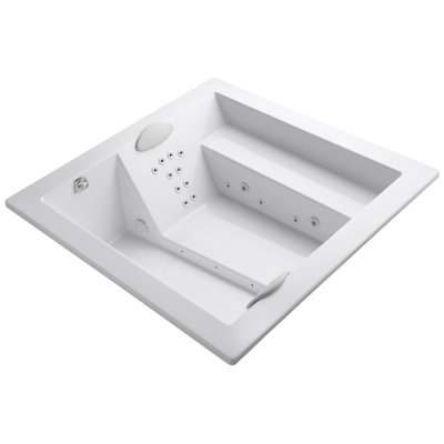 Baignoire tourbillon encastrée 69 "x 69" Consonence®