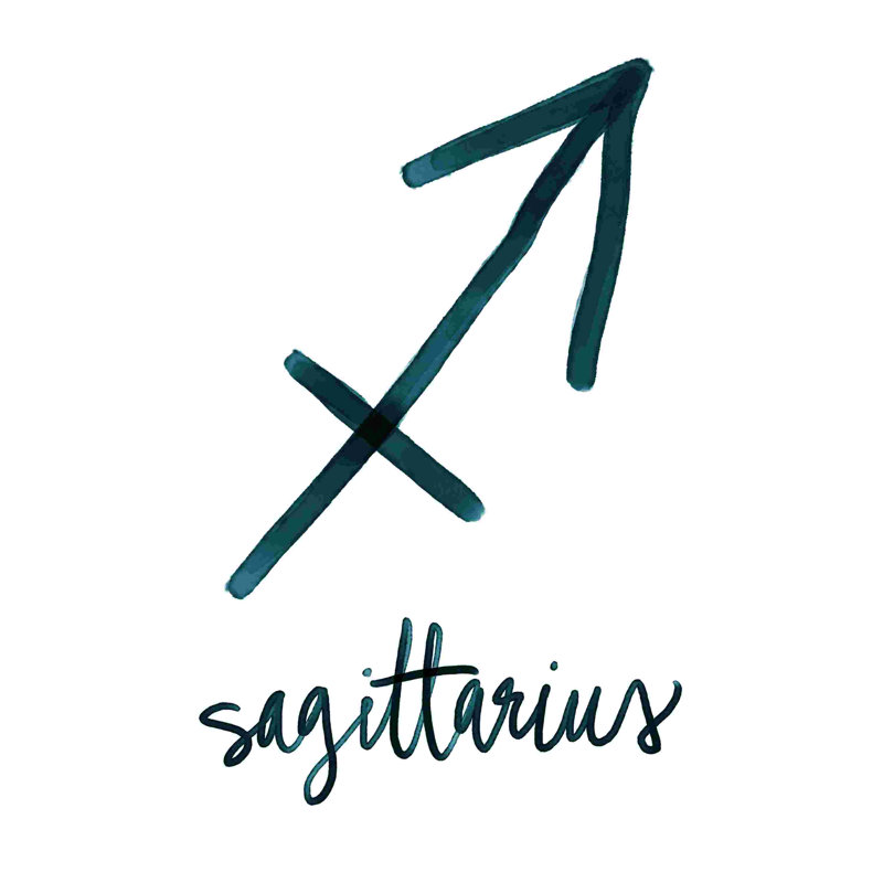 " Sagittarius ", 18" H x 12" W  