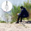 Parasol de plage avec 3 clous