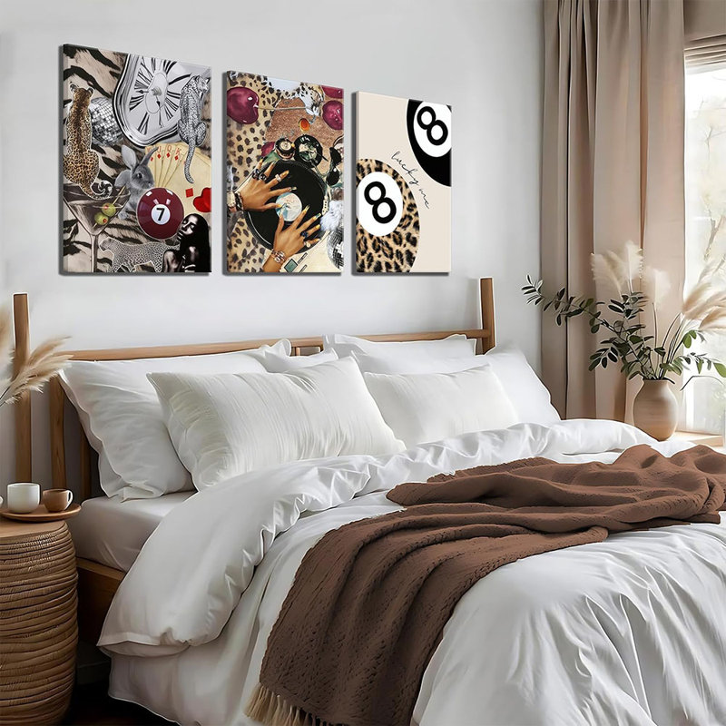 3 Piece Wrapped Canvas Set