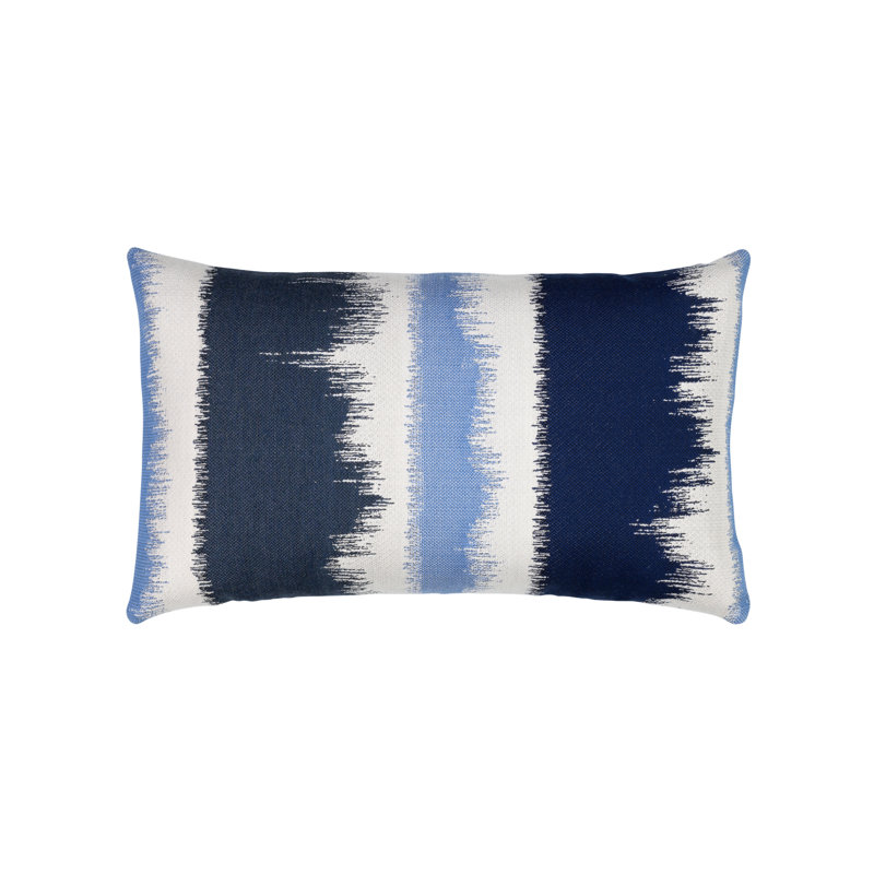 Murmur Sunbrella® Lumbar Rectangular Indoor/Outdoor Pillow Cover & Insert by Elaine Smith