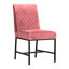 Chaise d'appoint en velours Almendarez-253872097