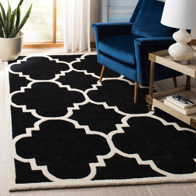 Carolene Hand Tufted Wool Geometric Rug