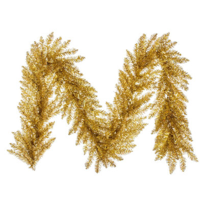 108" Gold Tinsel Garland