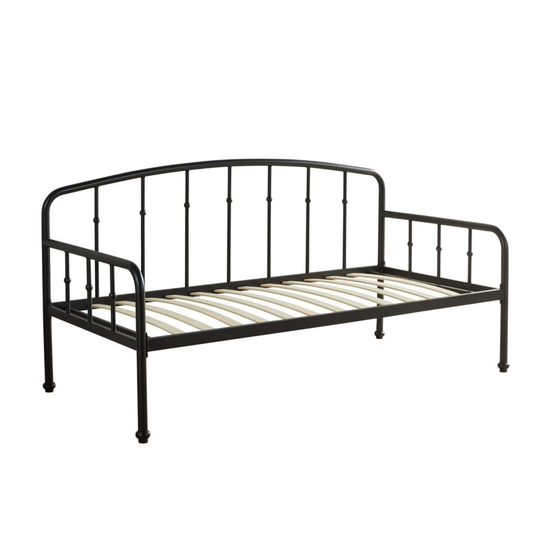 Heroux Single (3') Black Metal Guest Day Bed