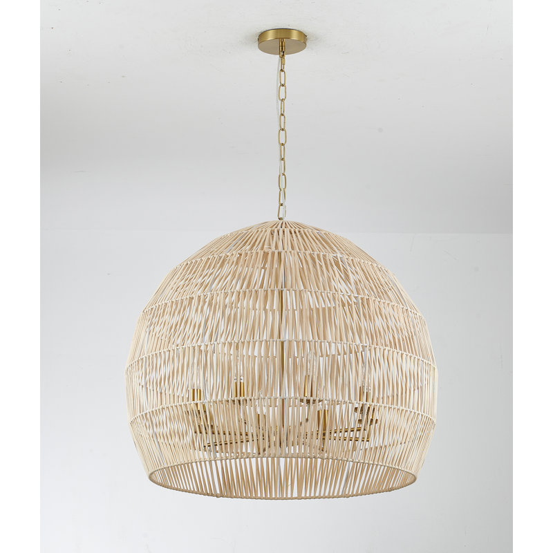 Luminaire suspendu transitionnel 8 lumières