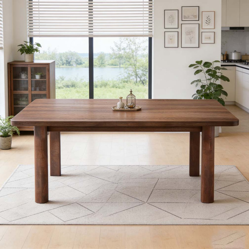 Bureau d'ordinateur en bois pour la conférence