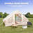 Inflatable Camping Tent with Hand Pump