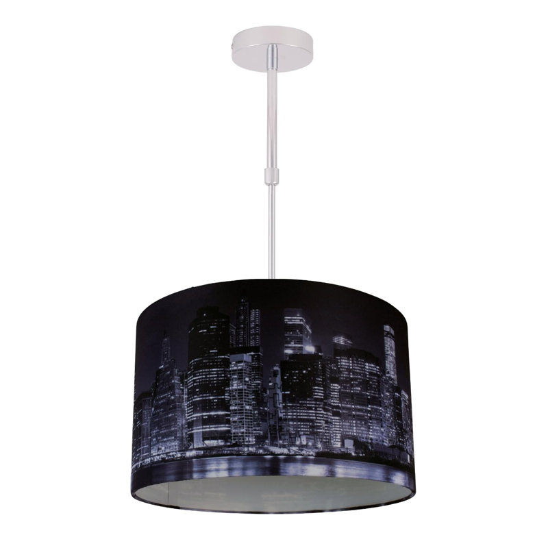 Erina Fabric Semi Flush Mount
