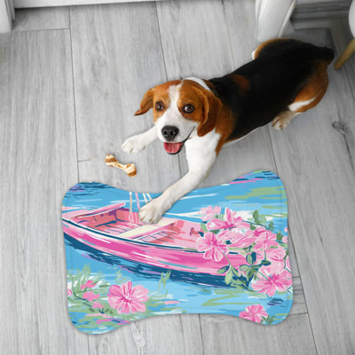 Élégants voiliers - Tapis d'alimentation en os 1 pièce