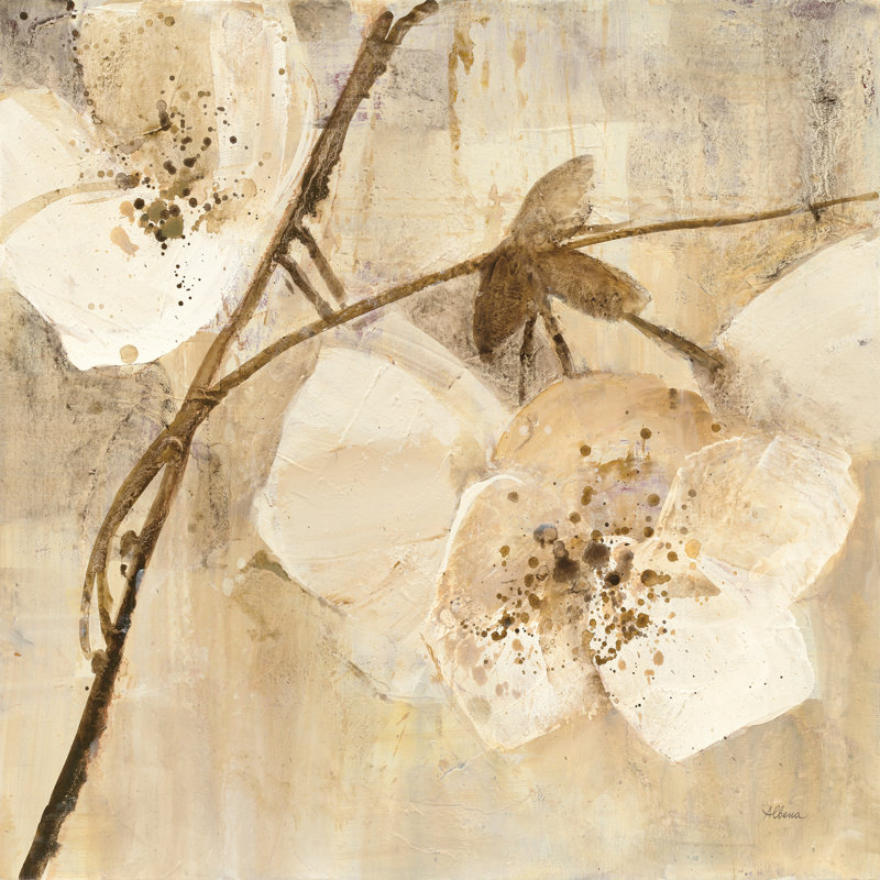 Elegance II by Albena Hristova - Wrapped Canvas Painting, 122cm H x 122cm W x 3.8cm D