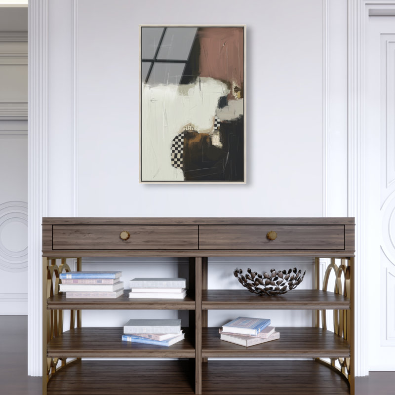 Longing II Print by Oliver Gal, 17"H x 25"W, Silver Floater Frame
