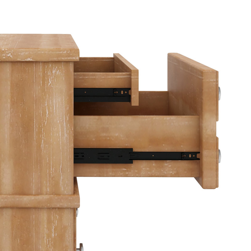 Table d'appoint à 3 tiroirs Hazel, idéale pour le vestibule du couloir