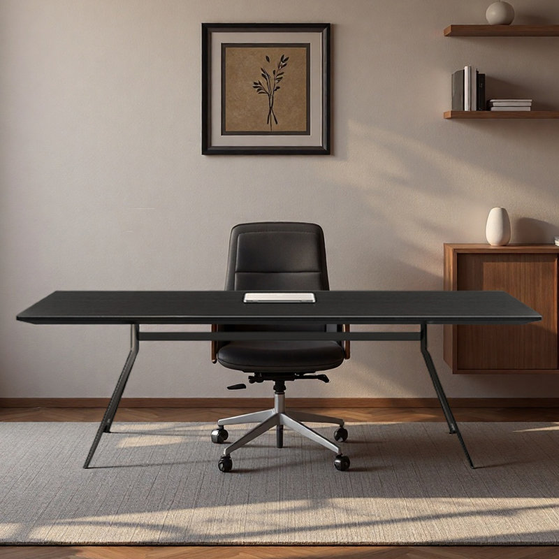 Bureau simple pour le bureau, les réunions et l'écriture. Househol, H 29,53 po x l 86,61 po x P 35,43 po