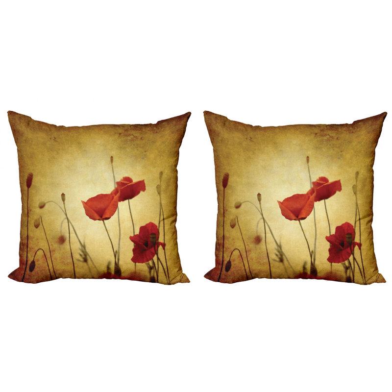 Mixed Reversible Pillow Cover, 16" x 16"